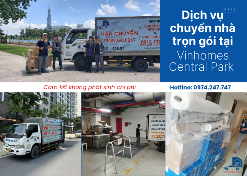 Dịch vụ chuyển nhà tại Vinhomes Central Park