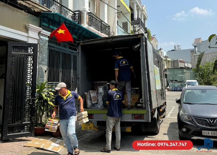 Chuyển nhà chuyên nghiệp từ đóng gói đến bàn giao hoàn chỉnh