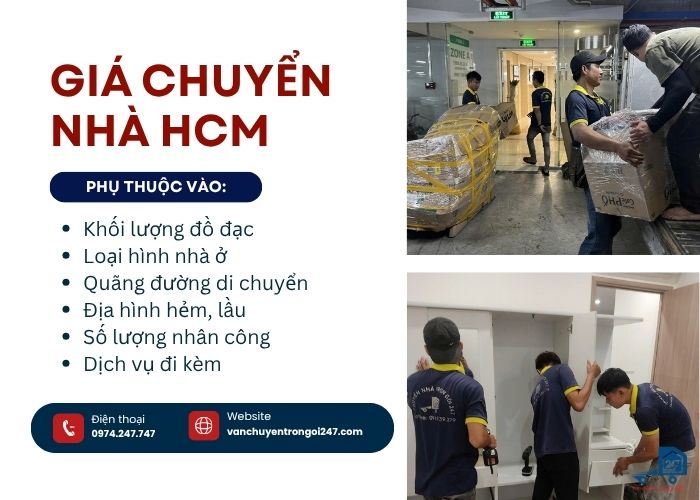 Giá chuyển nhà HCM