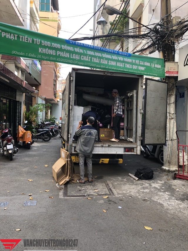 Chuyển nhà TPHCM đi Cà Mau bảo toàn hàng hoá
