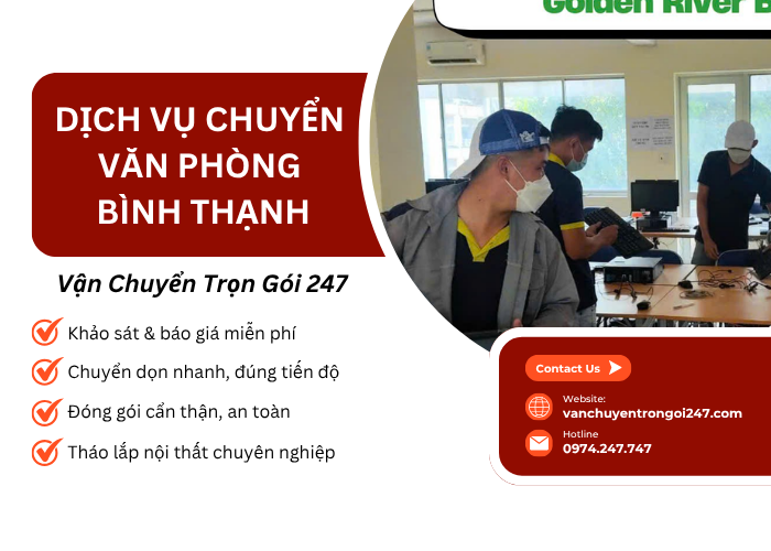 Dịch vụ chuyển văn phòng Bình Thạnh