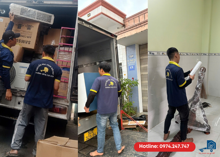 Dịch vụ chuyển nhà trọn gói tại Phường Vĩnh Hội