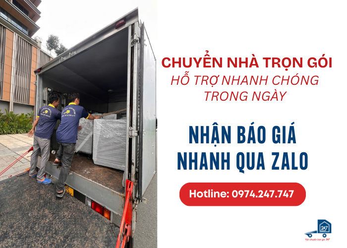 Liên hệ chuyển nhà Phường Chợ Quán