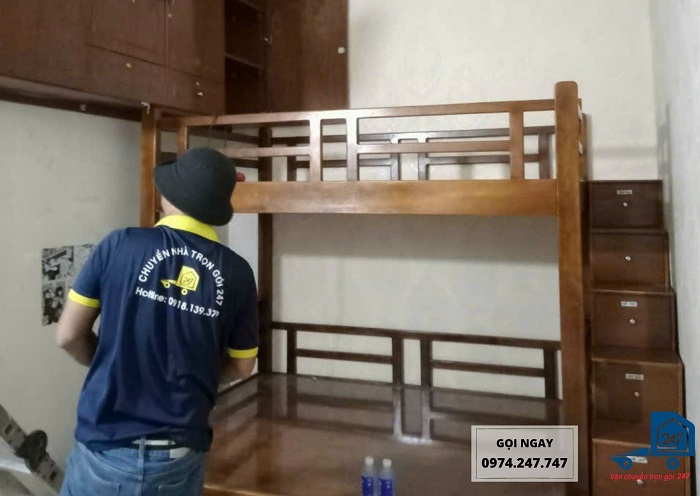 Thuê đơn vị chuyên tháo lắp giường tầng TPHCM