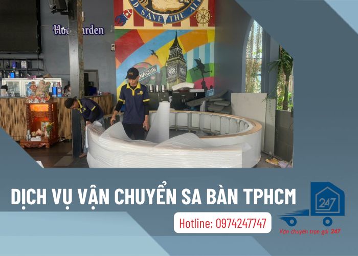 Dịch vụ vận chuyển sa bàn TPHCM