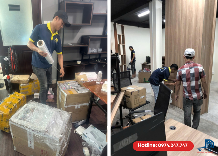 Sắp xếp khoa học, di dời an toàn, hạn chế gián đoạn công việc